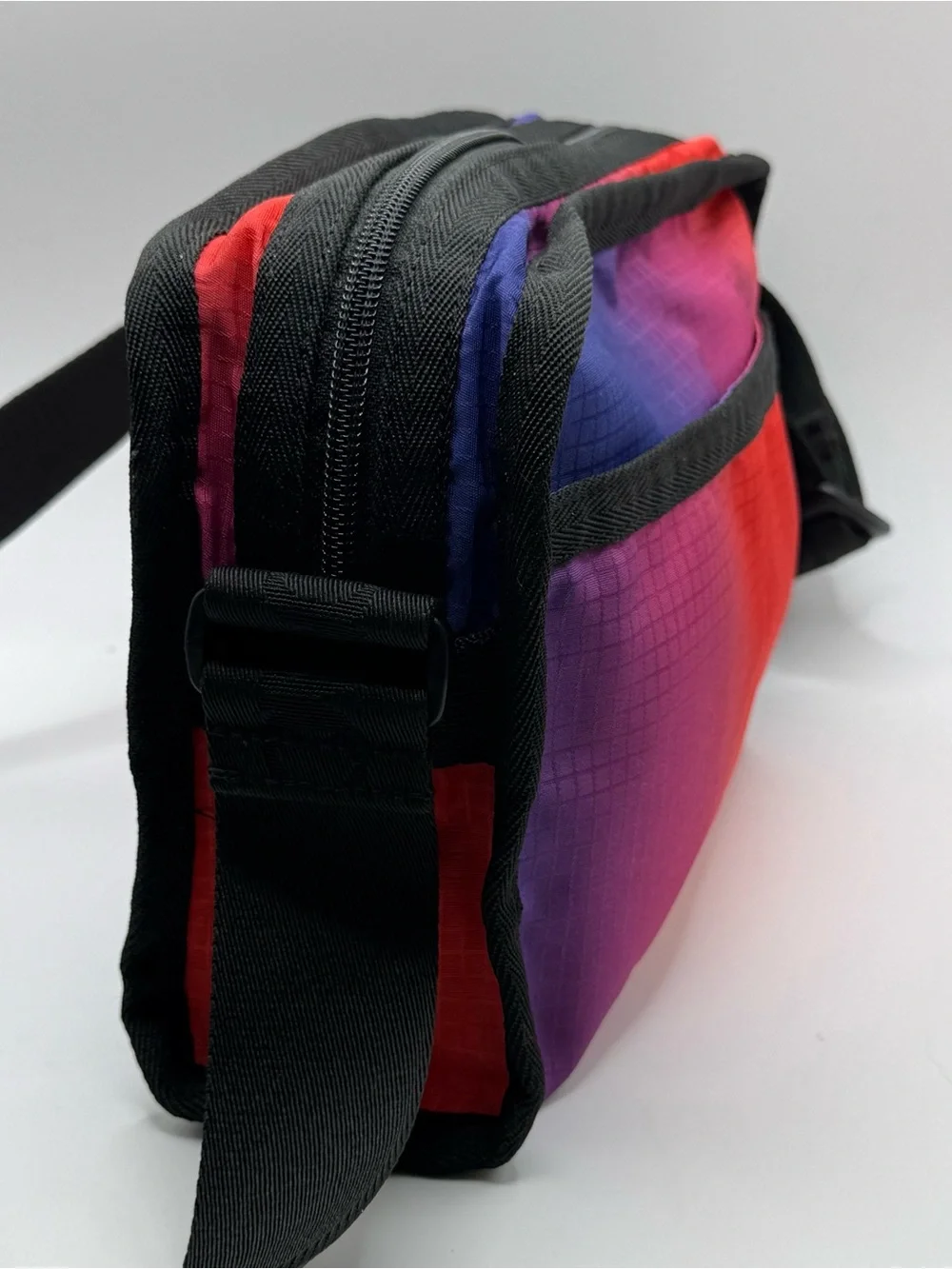 LeSportsac multicolored ombre nylon crossbody bag